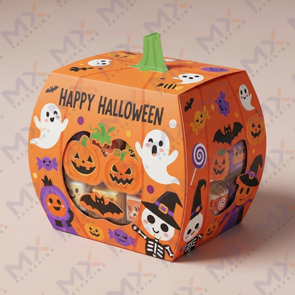 Custom Halloween Treat Boxes - view 4